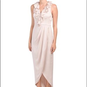 NWT Shona Joy Designer plunged drill dress US 6